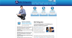 Desktop Screenshot of bgrefrigeration.com